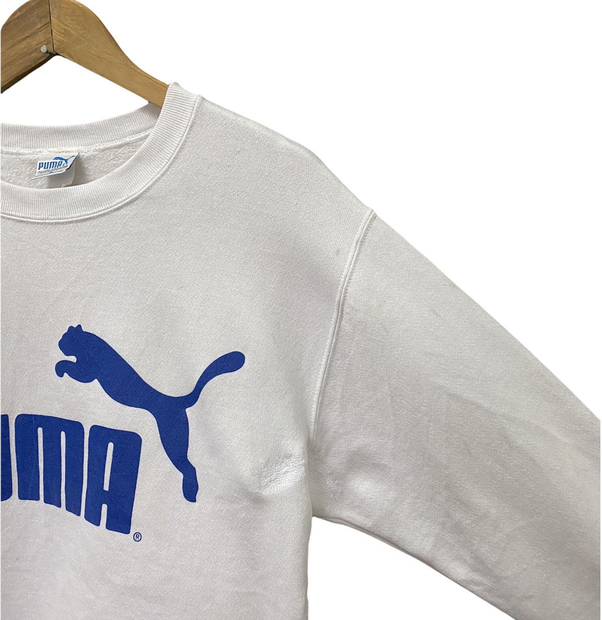 Vintage - 🔥PUMA DEADSTOCK MADE IN USA SWEATSHIRT BIG LOGO - 5