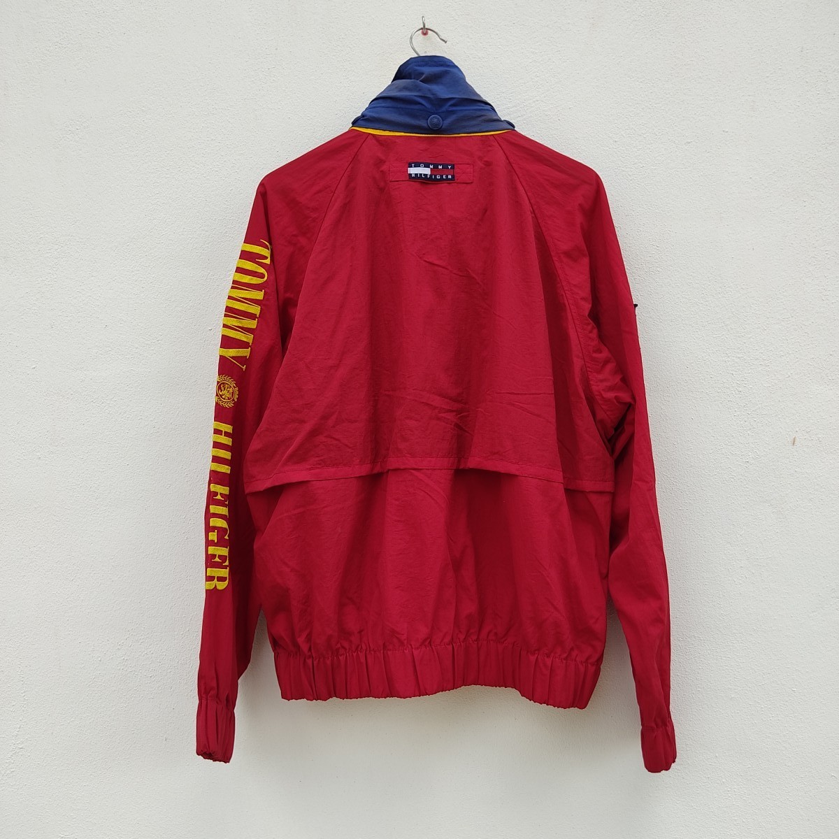 Tommy Hilfiger - Red Color Block Hoodie Jacket - 2