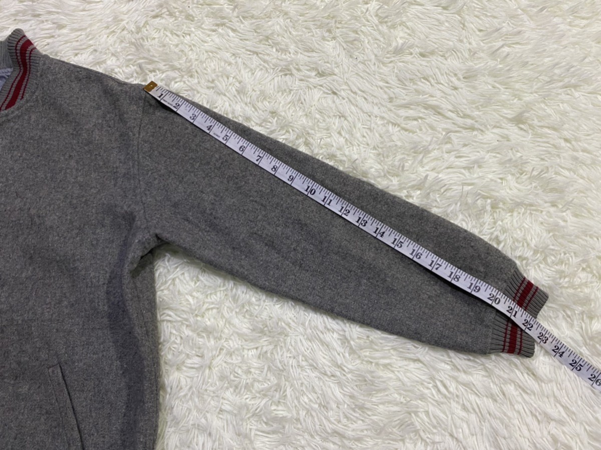 Japanese Brand - Billy The Kid Wool Blend Baseball Varsity Jacket - 16