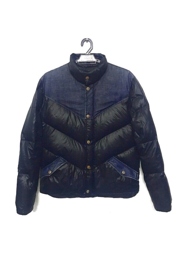 Levis down jacket mix denim material - 1