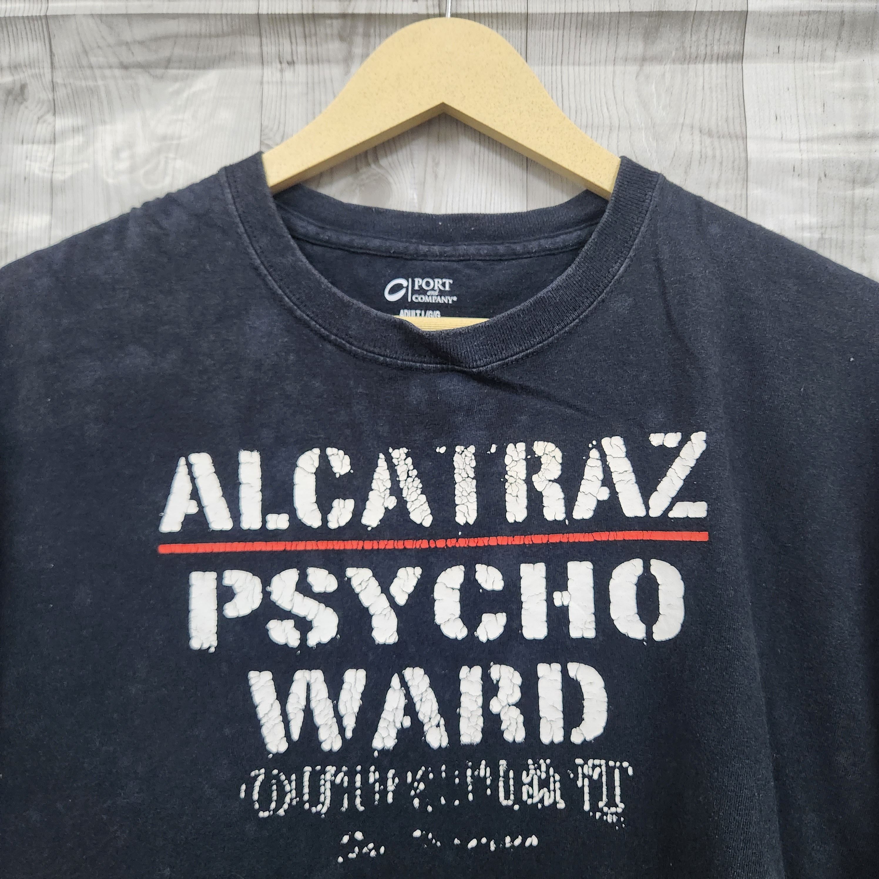 Port Authority - ALCATRAZ PSYCHO WARD OUTPATIENT Sun Faded TShirt - 14