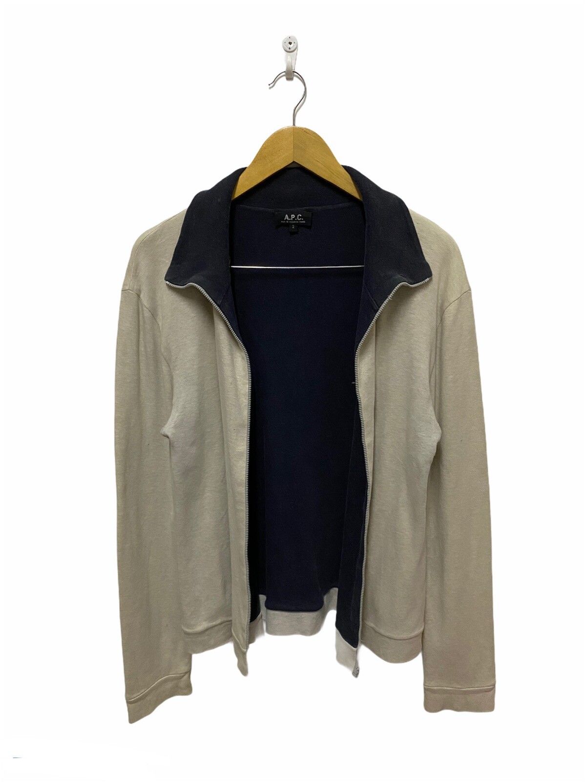 A.P.C Zipper Sweater Jacket - 1