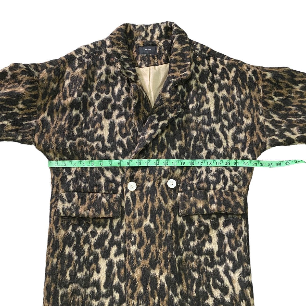 Vintage Emoda Leopard Design Long Coat F Size - 13