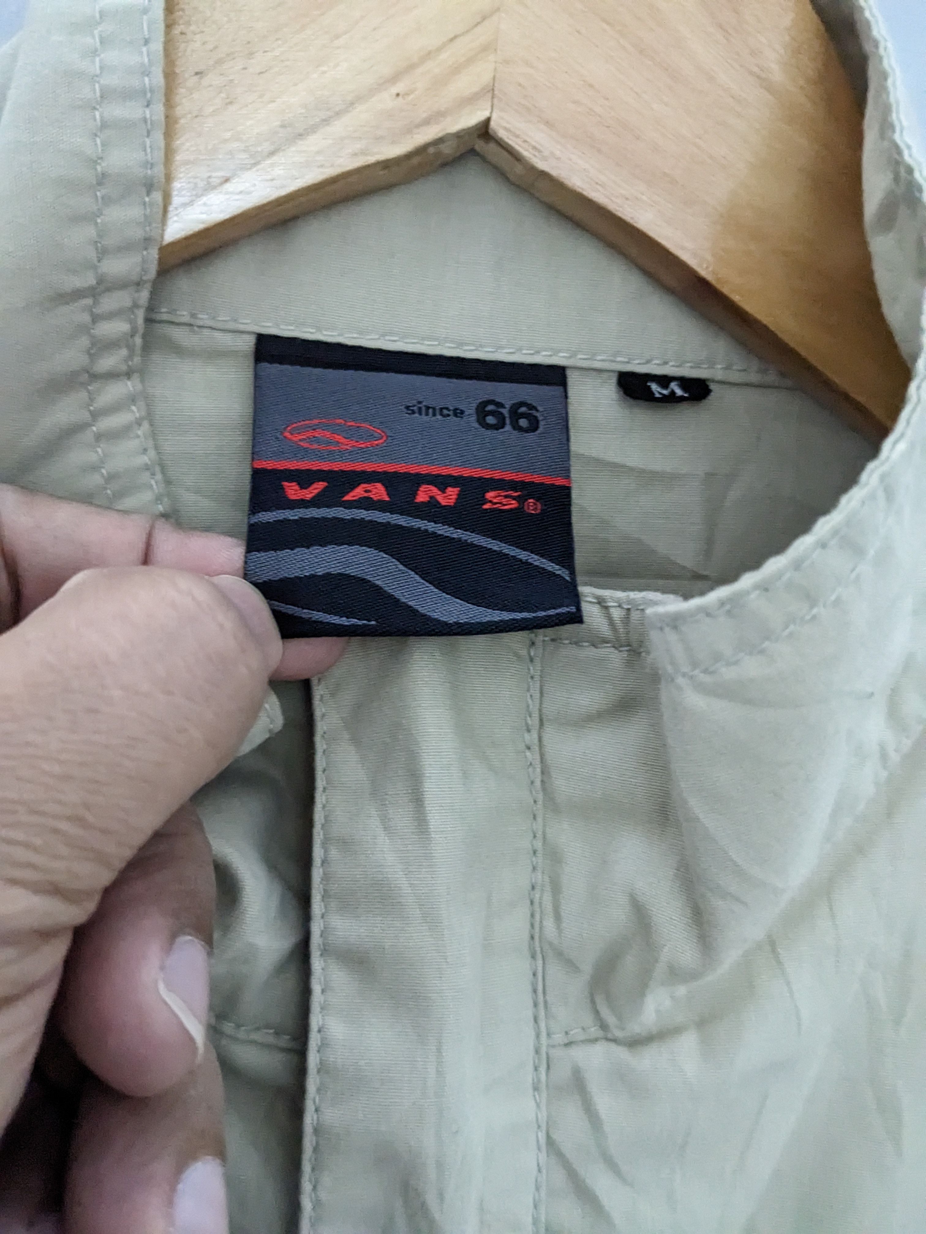 Vintage 90s Vans Mens Zipper Jacket - 9