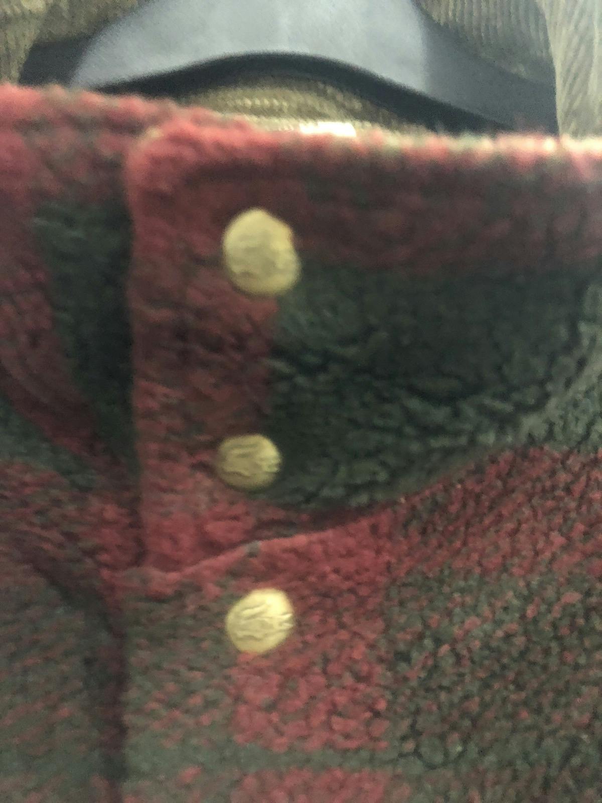 Vintage LACOSTE Fleece Jacket Plaid - 3
