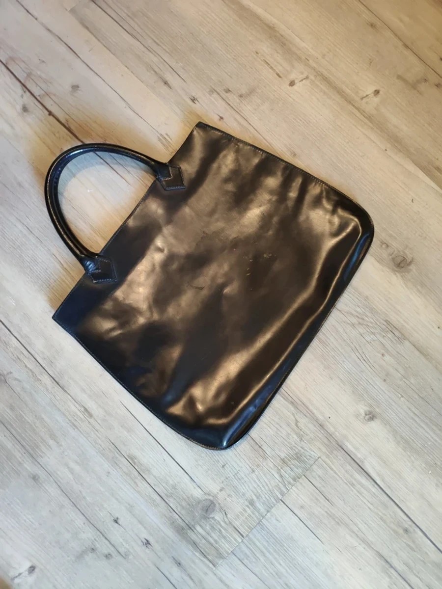 ARCHIVE ! CDGxCDG patent leather bag - 2