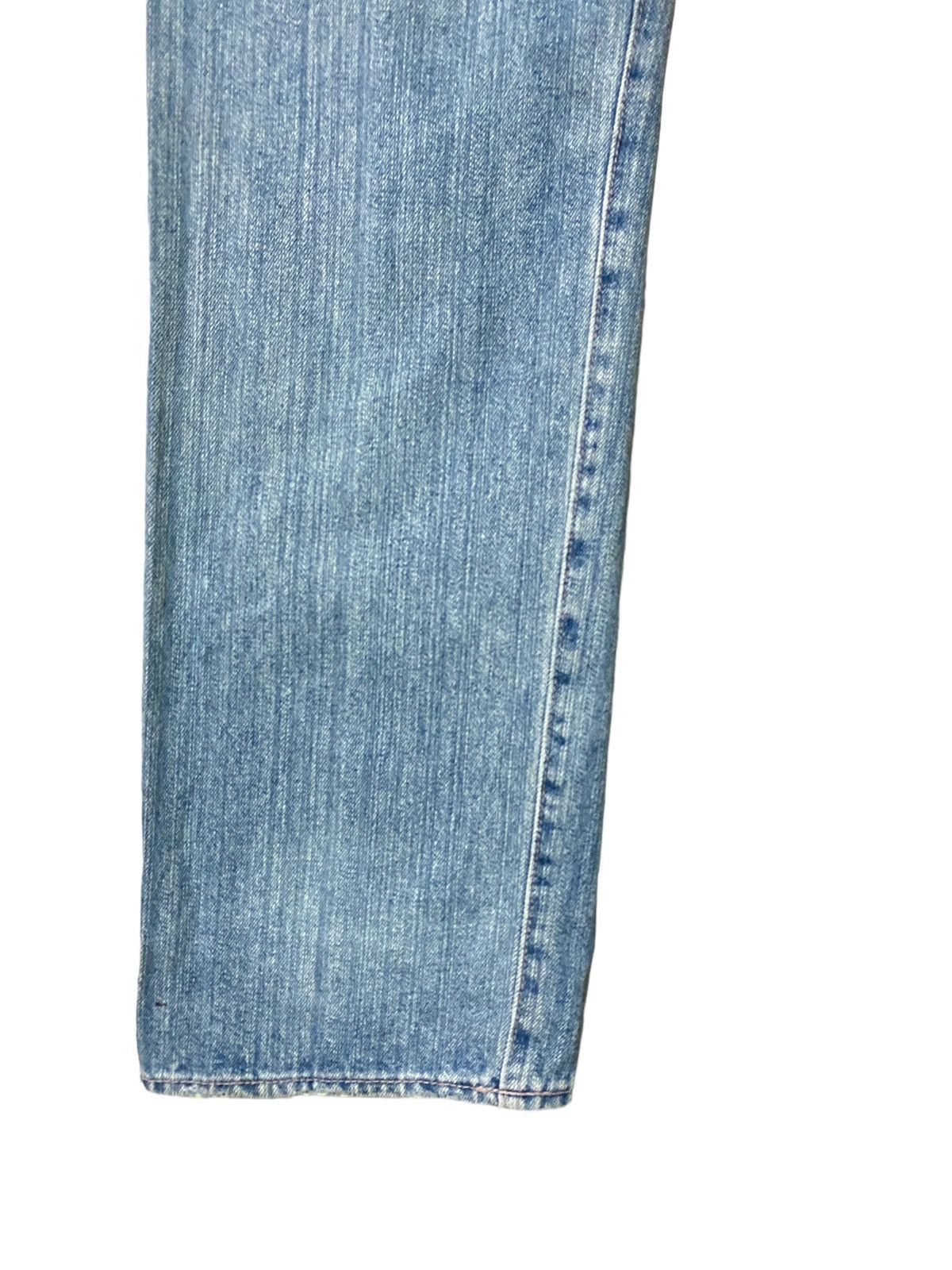 Vintage - KARAKURI TAMASHI Acid Wash Design Rare Design Denim - 15