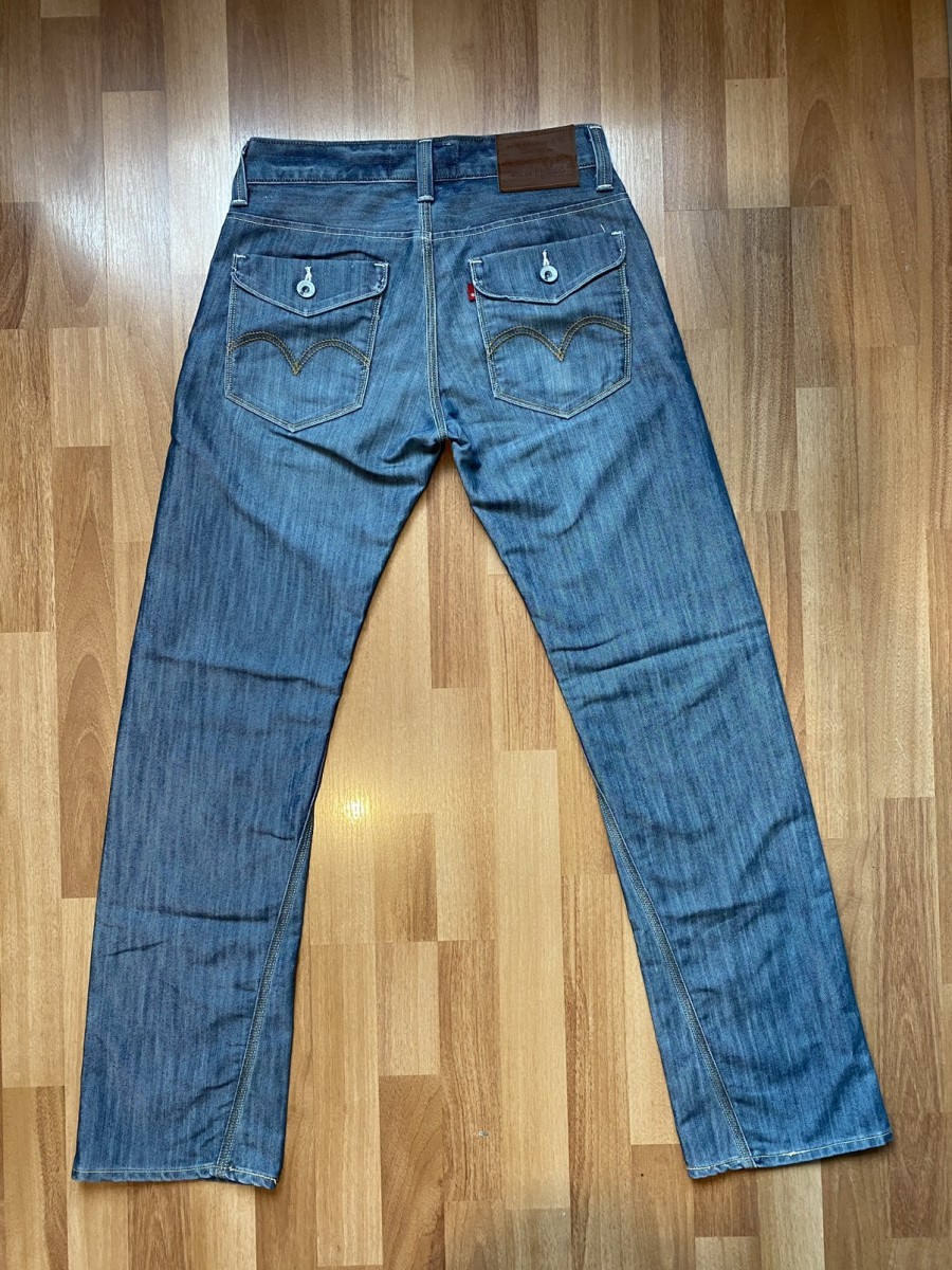 514 slim straight denim jeans - 6