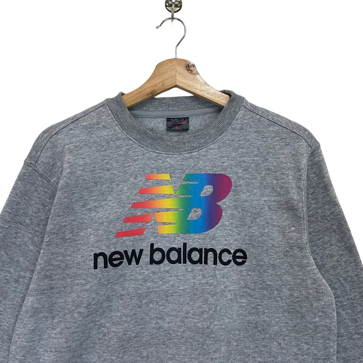 New Balance Big Logo Crew Neck Sweatshirt Size M - 4