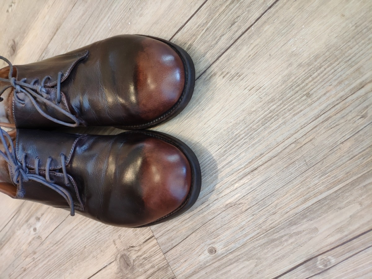 Officine Creative - Two tone oxford shoes.Like Berluti or Dior oxfords - 4