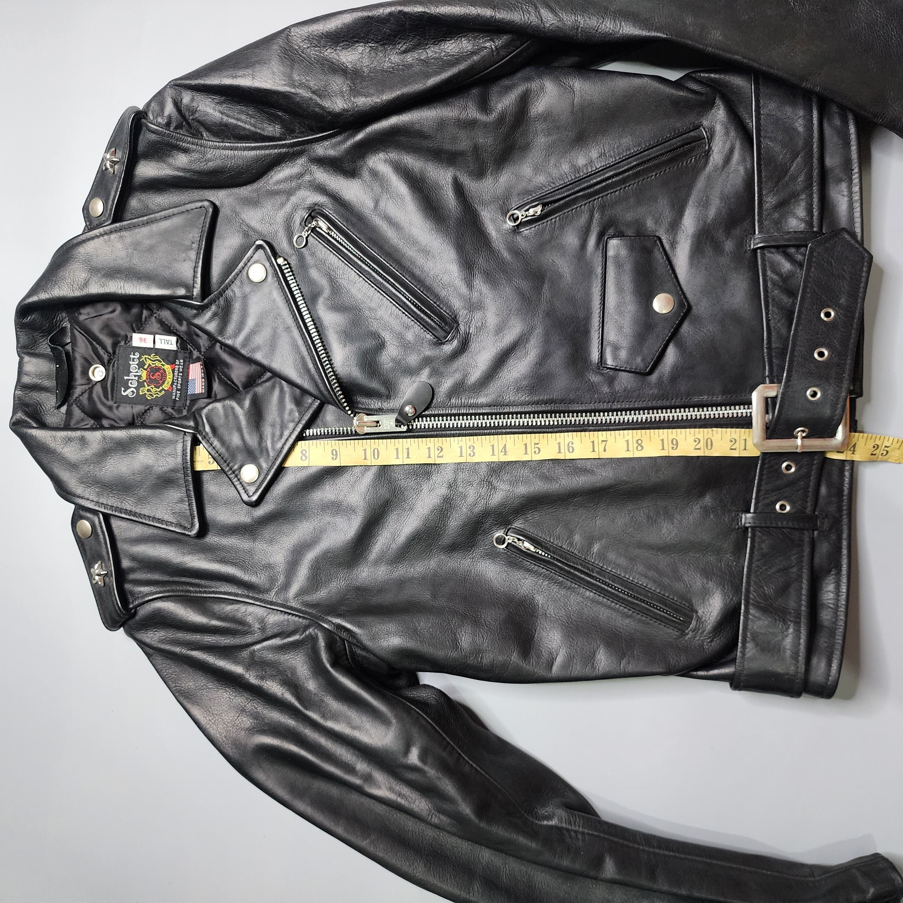 Schott NYC - 613UST Vintage One Star Rider Jacket - 15