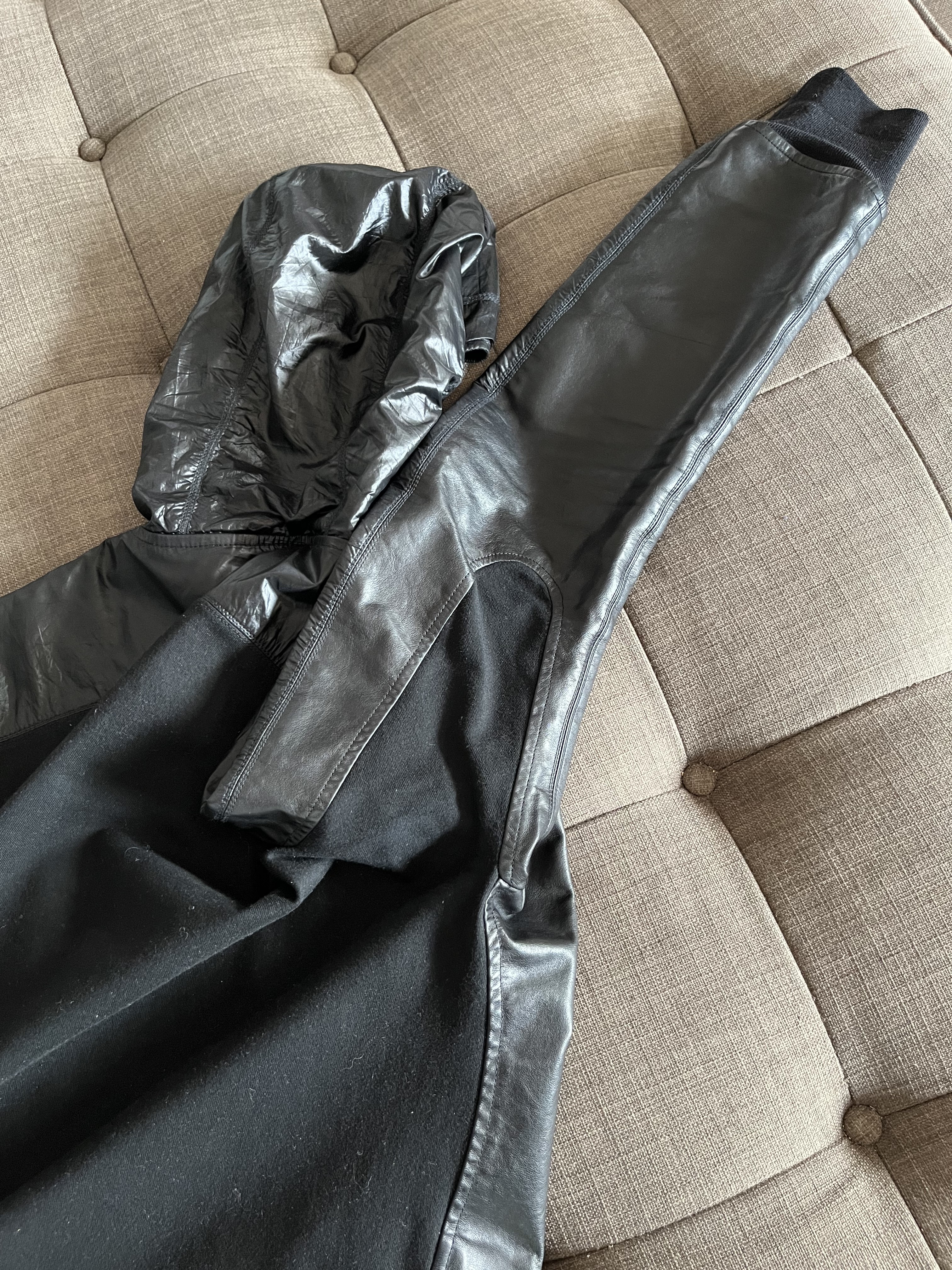 Mainline Hooded Jacket (lamb/nylon/cotton) - 16