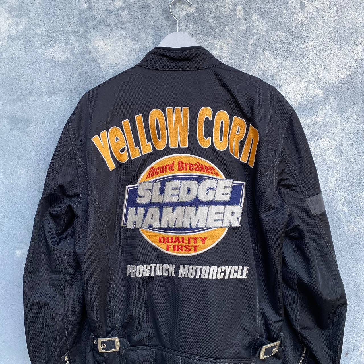 Yellowcorn sledge hammer racing bikers jacket - 7