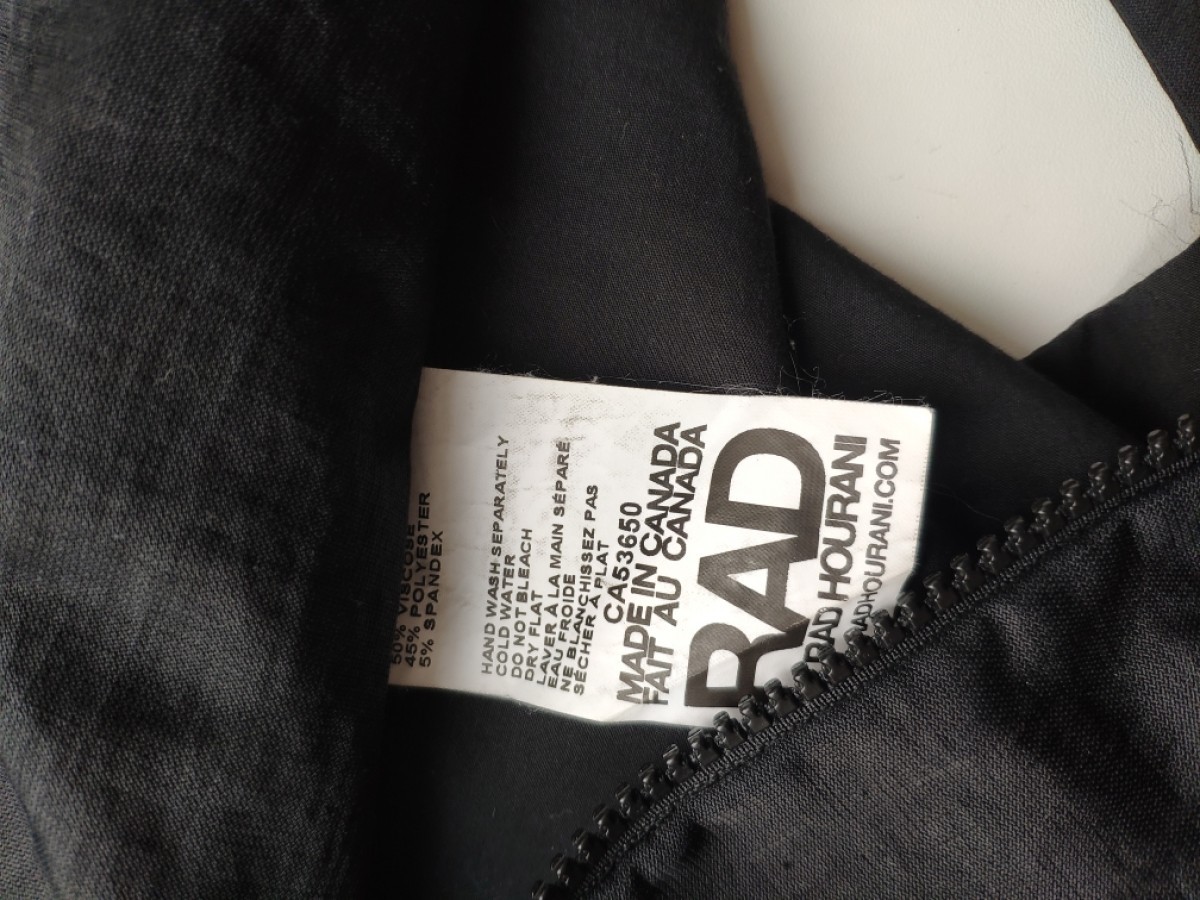 Rad Hourani - Black jacket-vest SS12.Like Julius or Rick Owens - 10