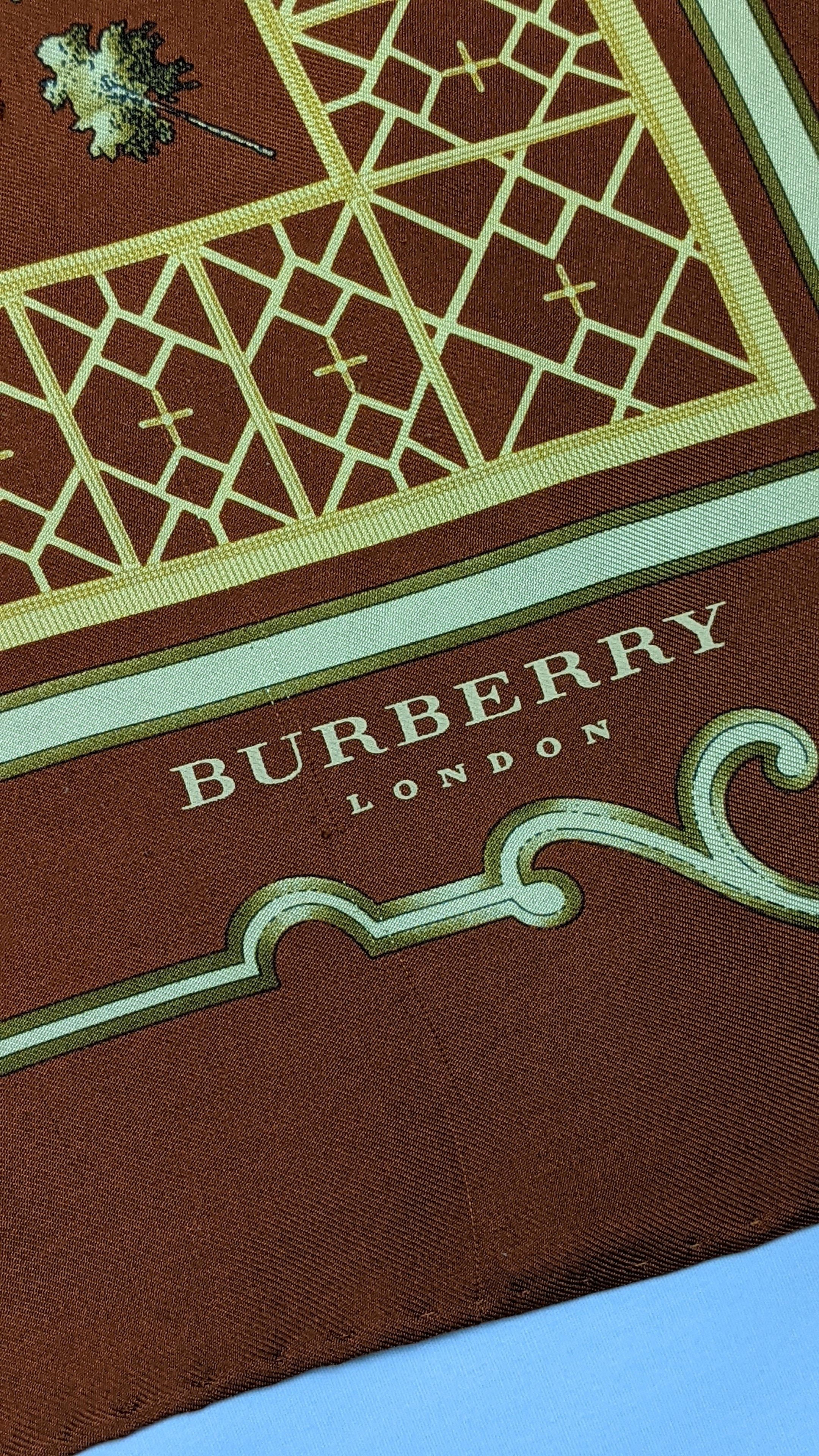 Burberry London Silk Scarf - 7