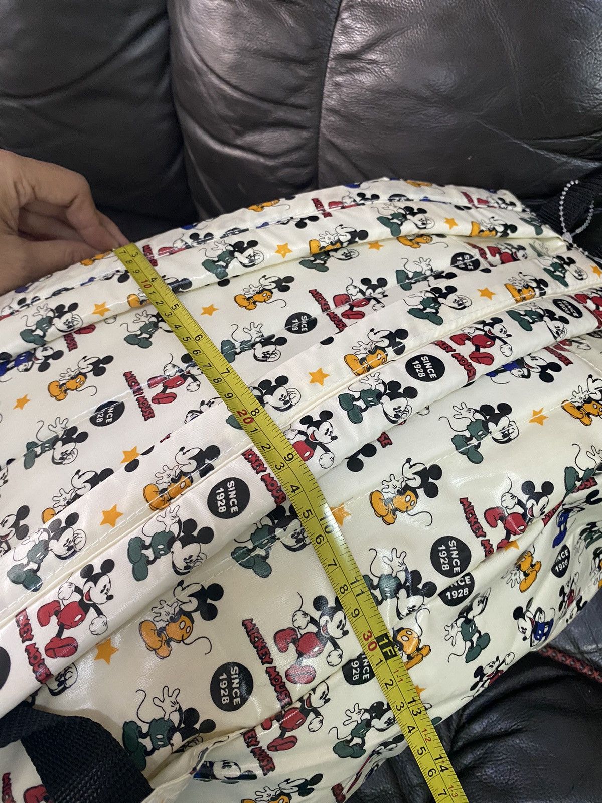 Mickey Mouse Full Print Waterproof Backpack - 14