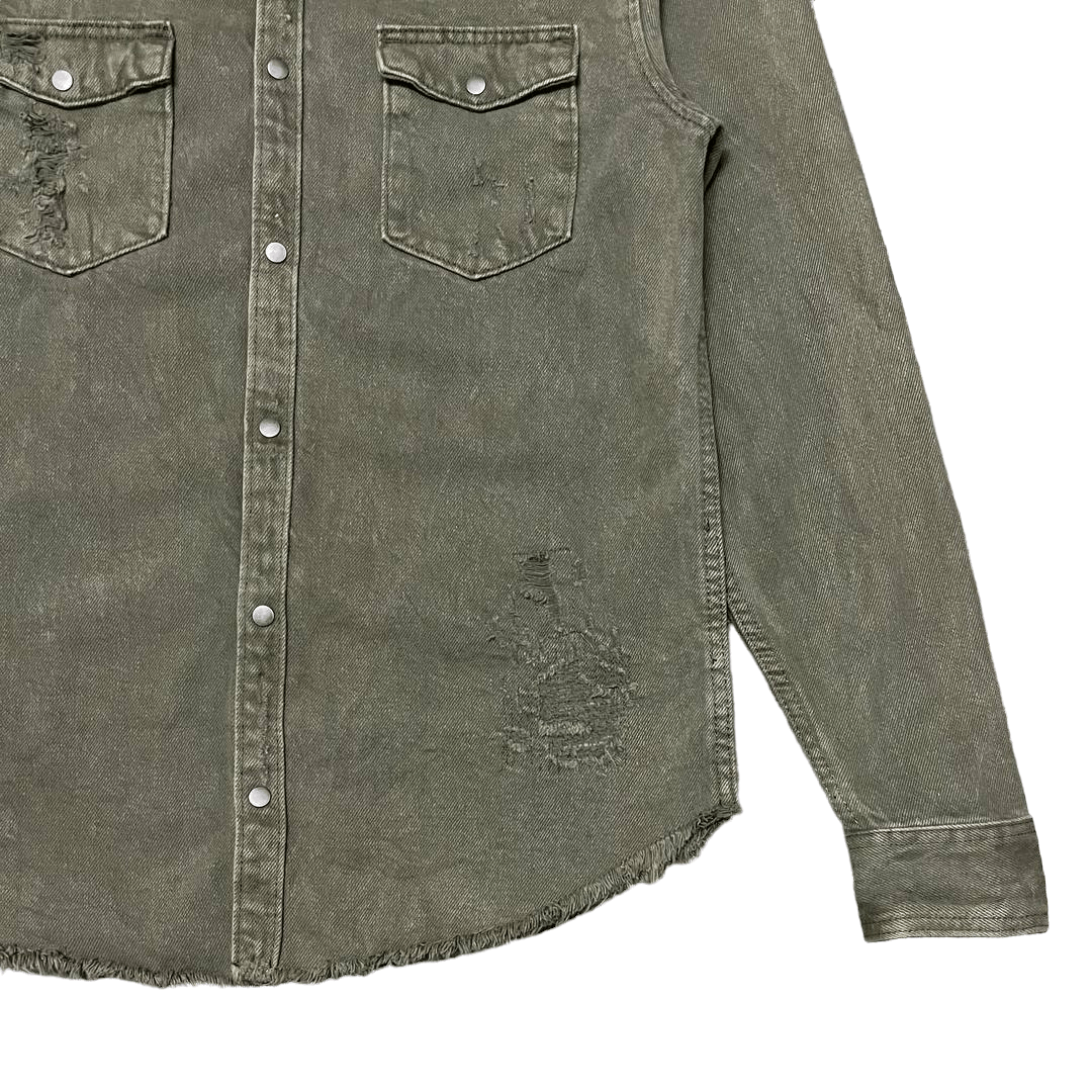 Vintage Zara Men Relaxing Fit Trashed Inspired Undercover - 4