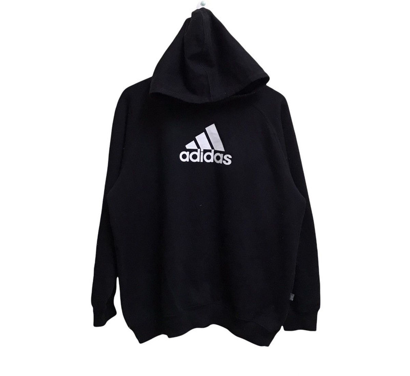 VINTAGE ADIDAS BIGLOGO PULLOVER HOODIE - 1