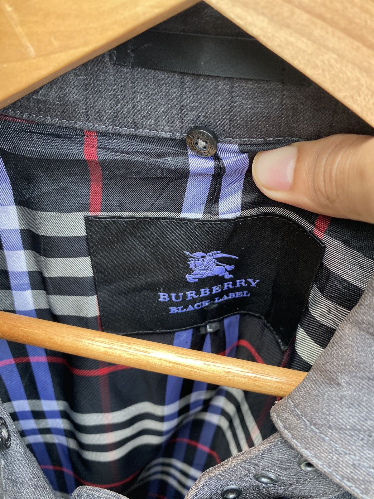 Black label fashion burberry