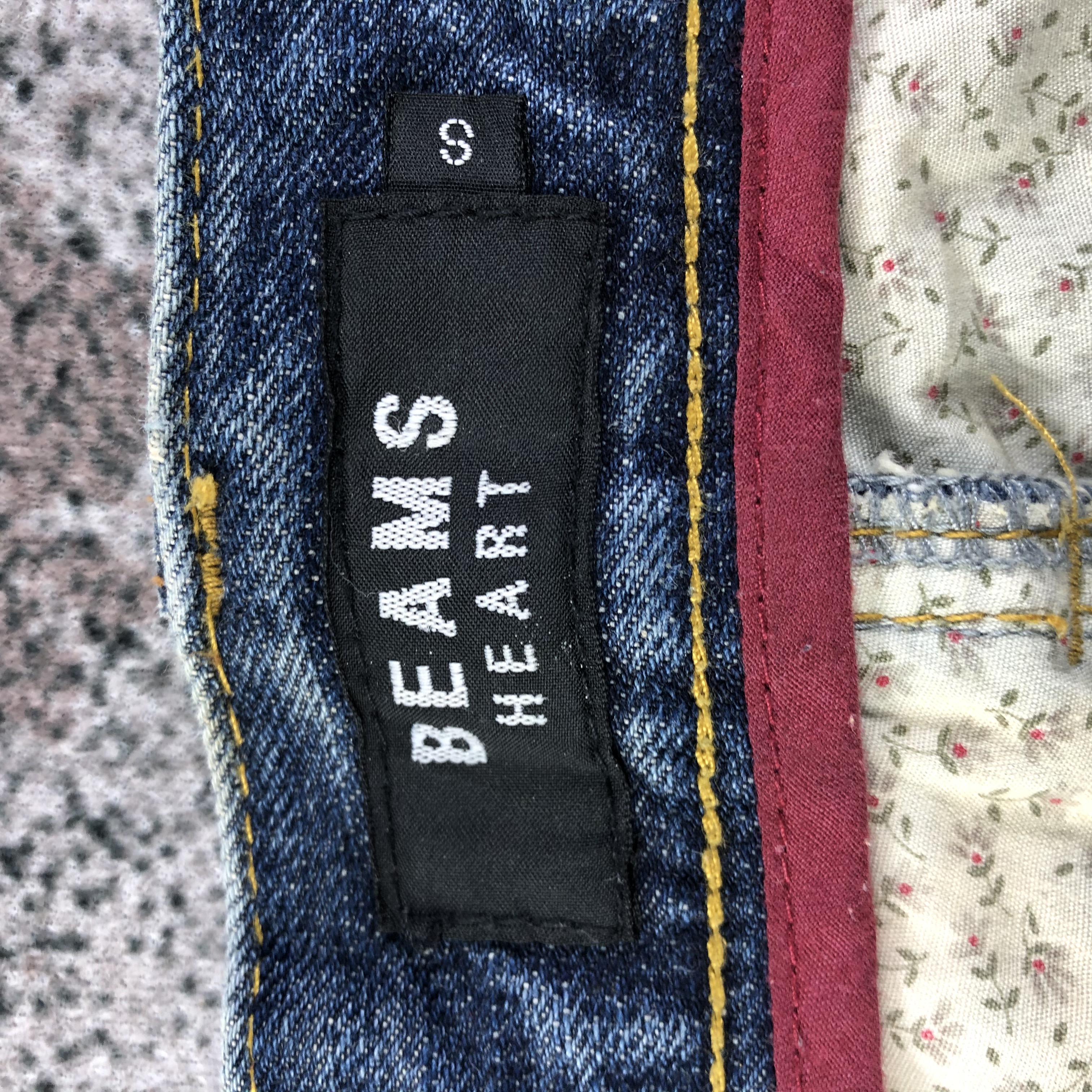 BEAMS PLUS Beams Heart Jeans Blue Wash Denim KJ1818