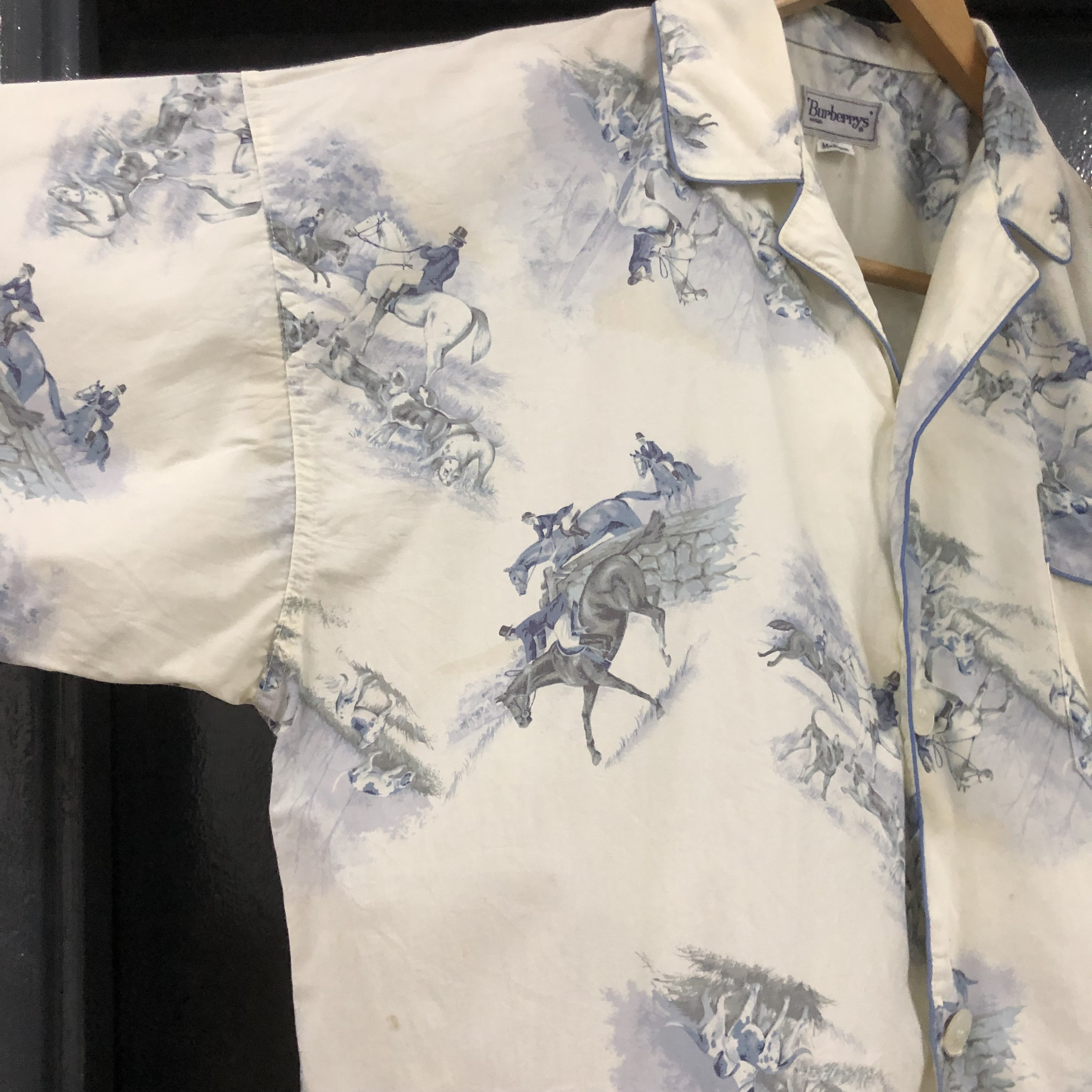 Burberry Prorsum - rare authentic one set vintage burberrys sleepwear - 7