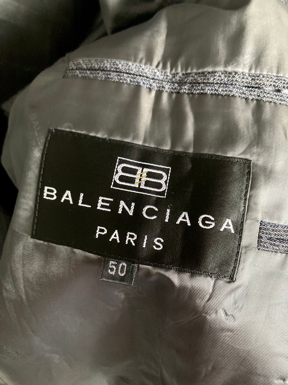 Balenciaga Single Breasted Wool Suit - 12