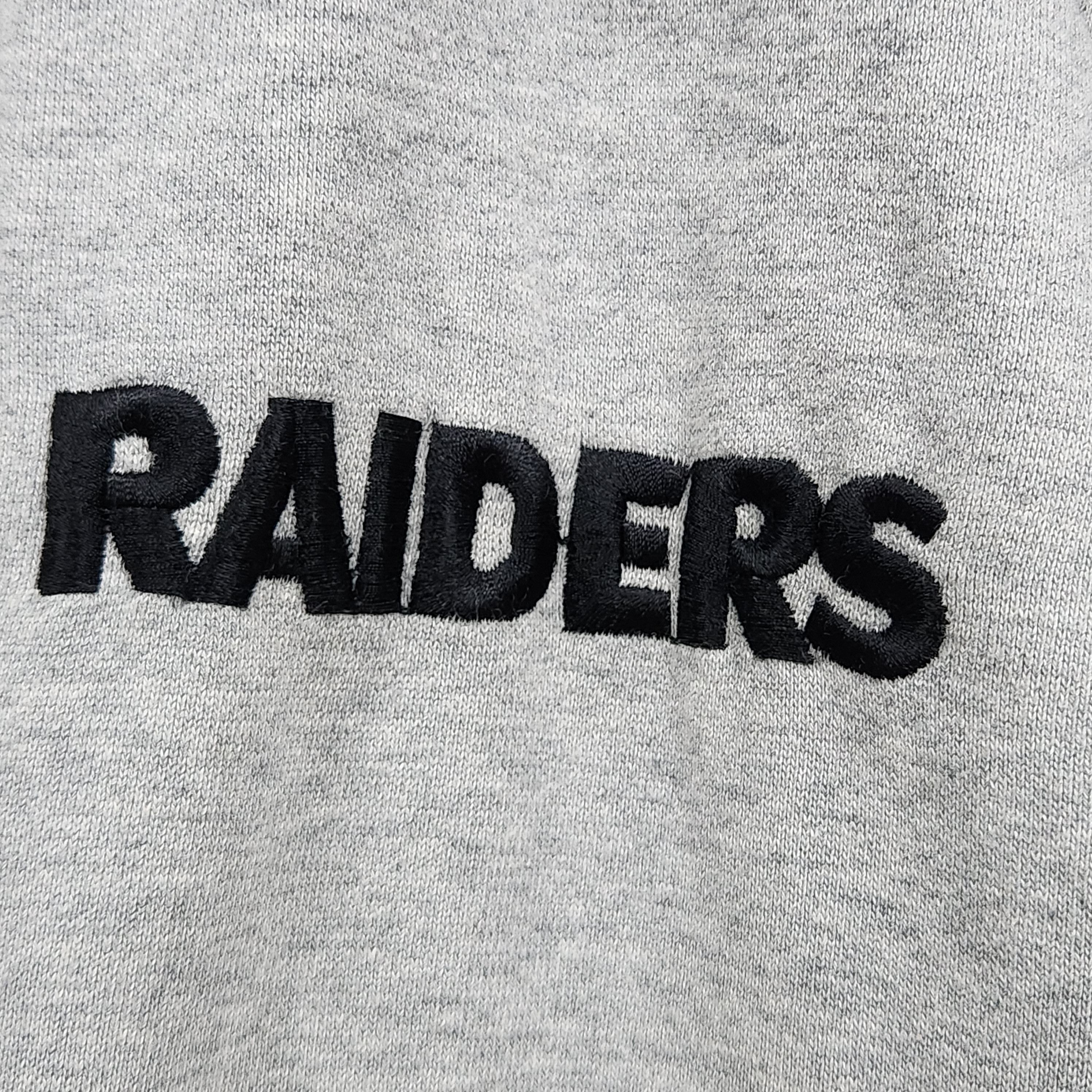 Vintage Oakland Raiders NFL Hoodie Varsity Jacket - 19
