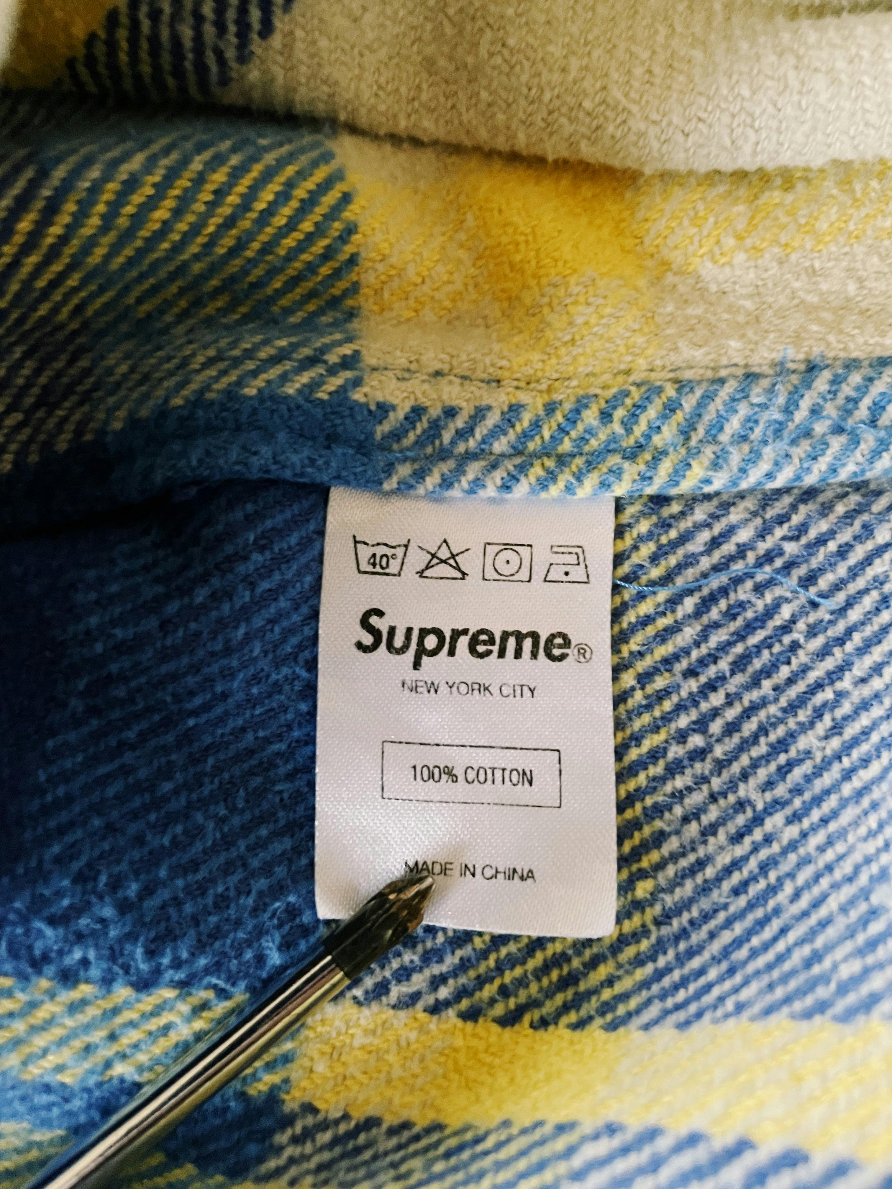 Supreme Heavyweight Plaid Flannel Shirt - 5