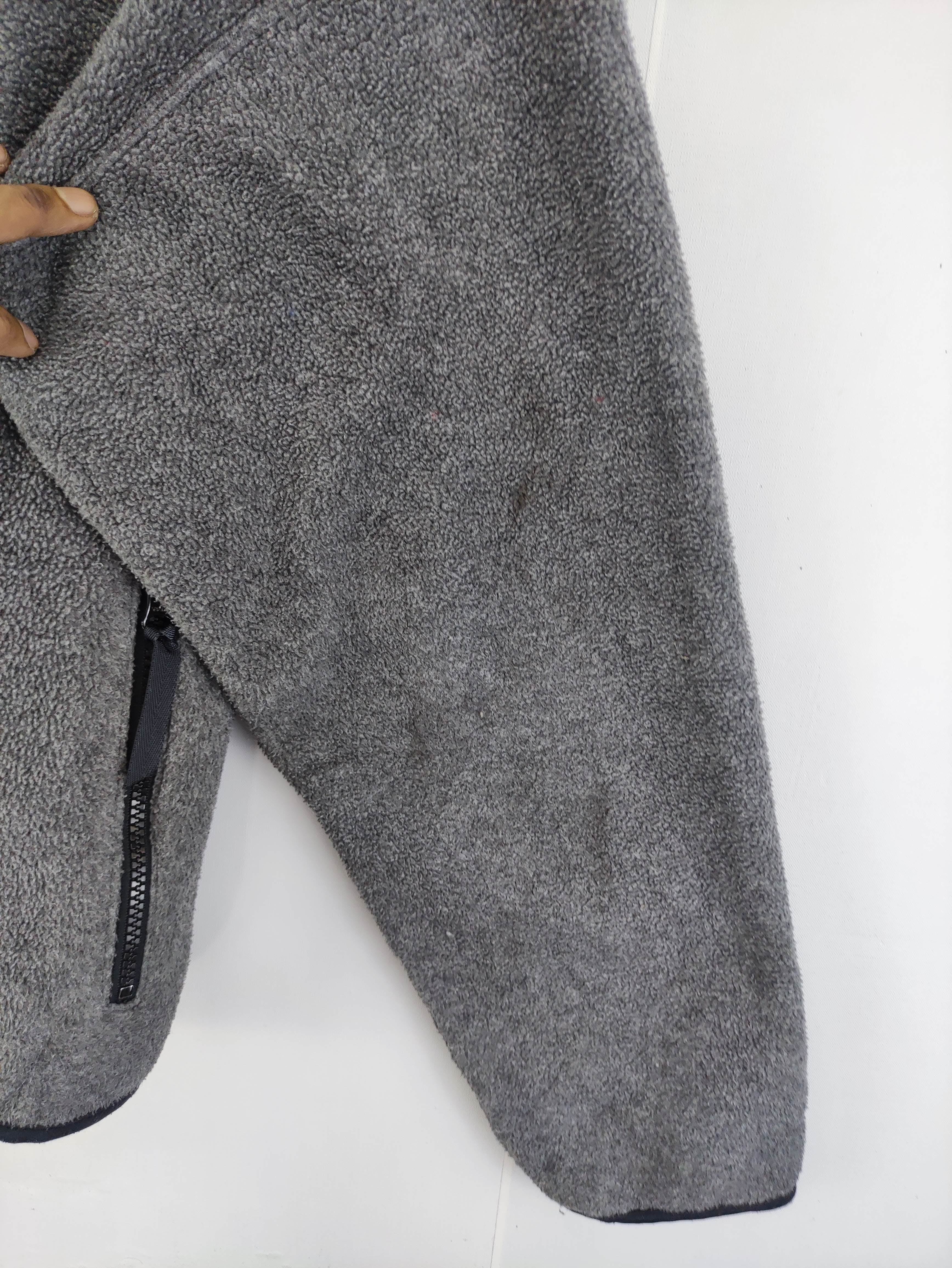 Vintage Woolrich Fleece Sweater Half Snap Button - 7