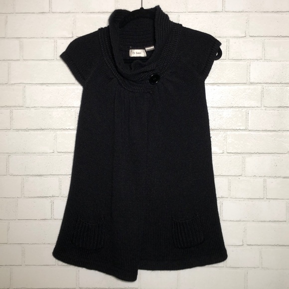 Ci Sono Chunky Knit Sleeveless Sweater - 1