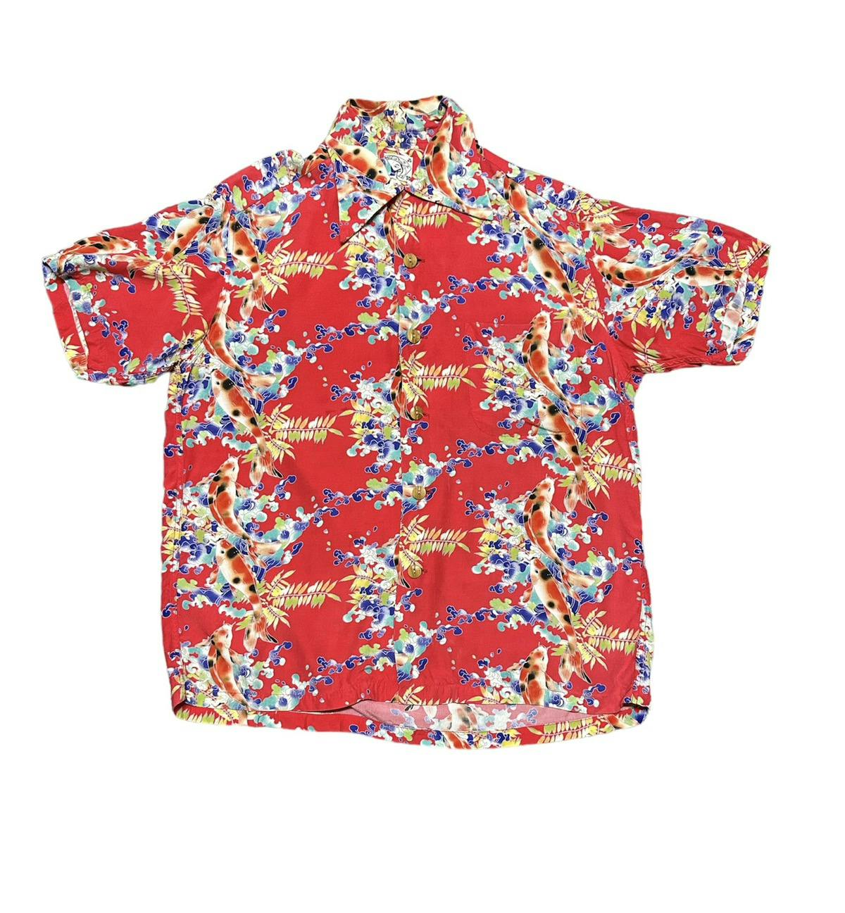 Evisu hawaiian shirt koi fish - 1