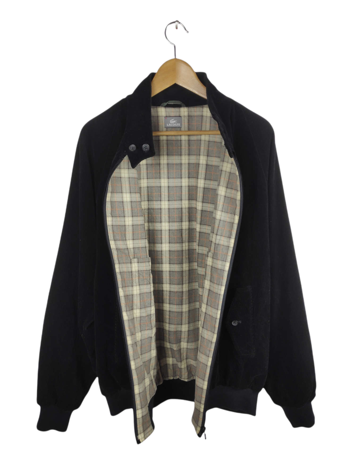 Vintage Lacoste Japan Made Corduroy Harrington Jacket - 2