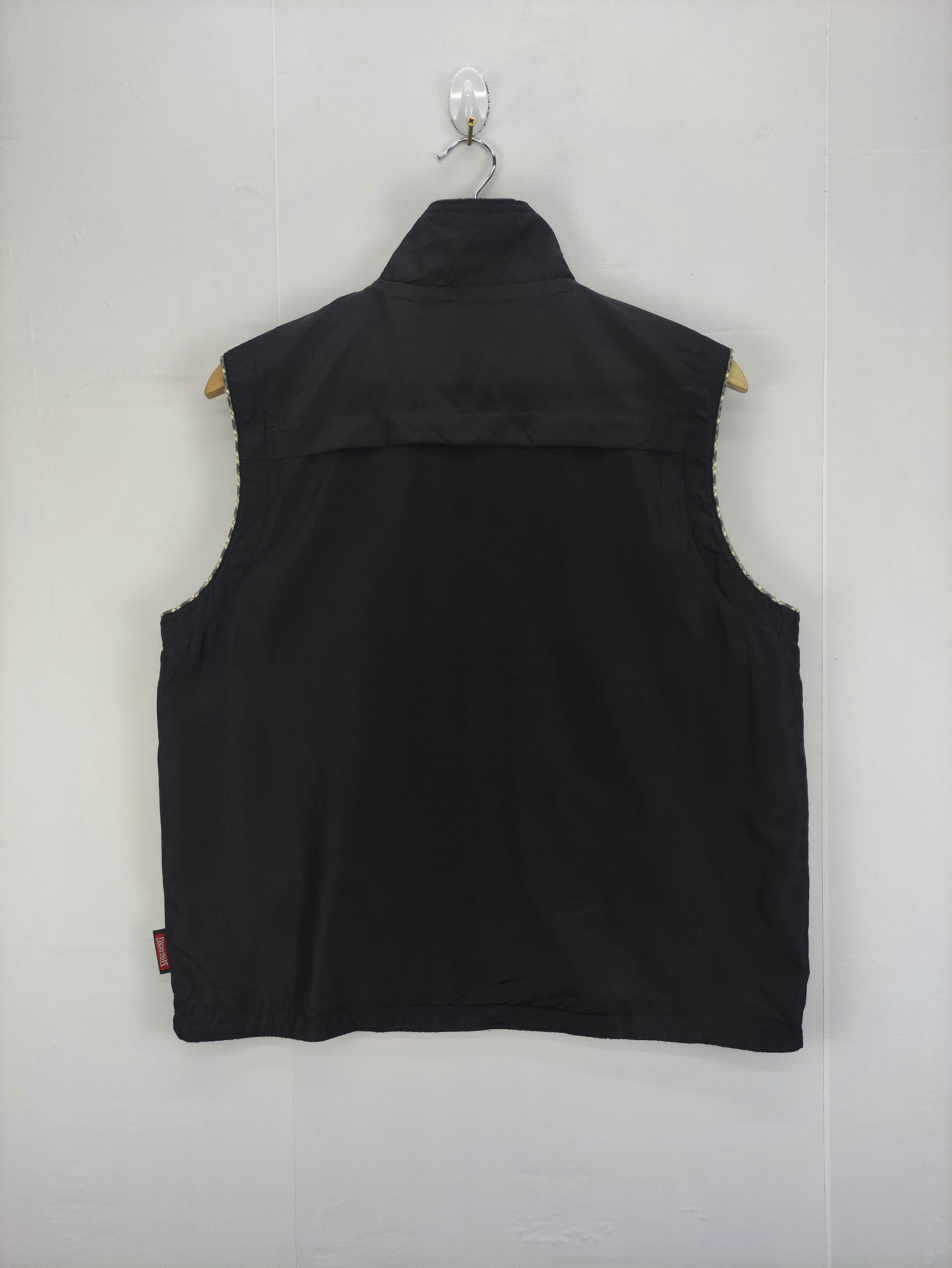 Vintage Spalding Vest Fleece Reversible Zipper - 8