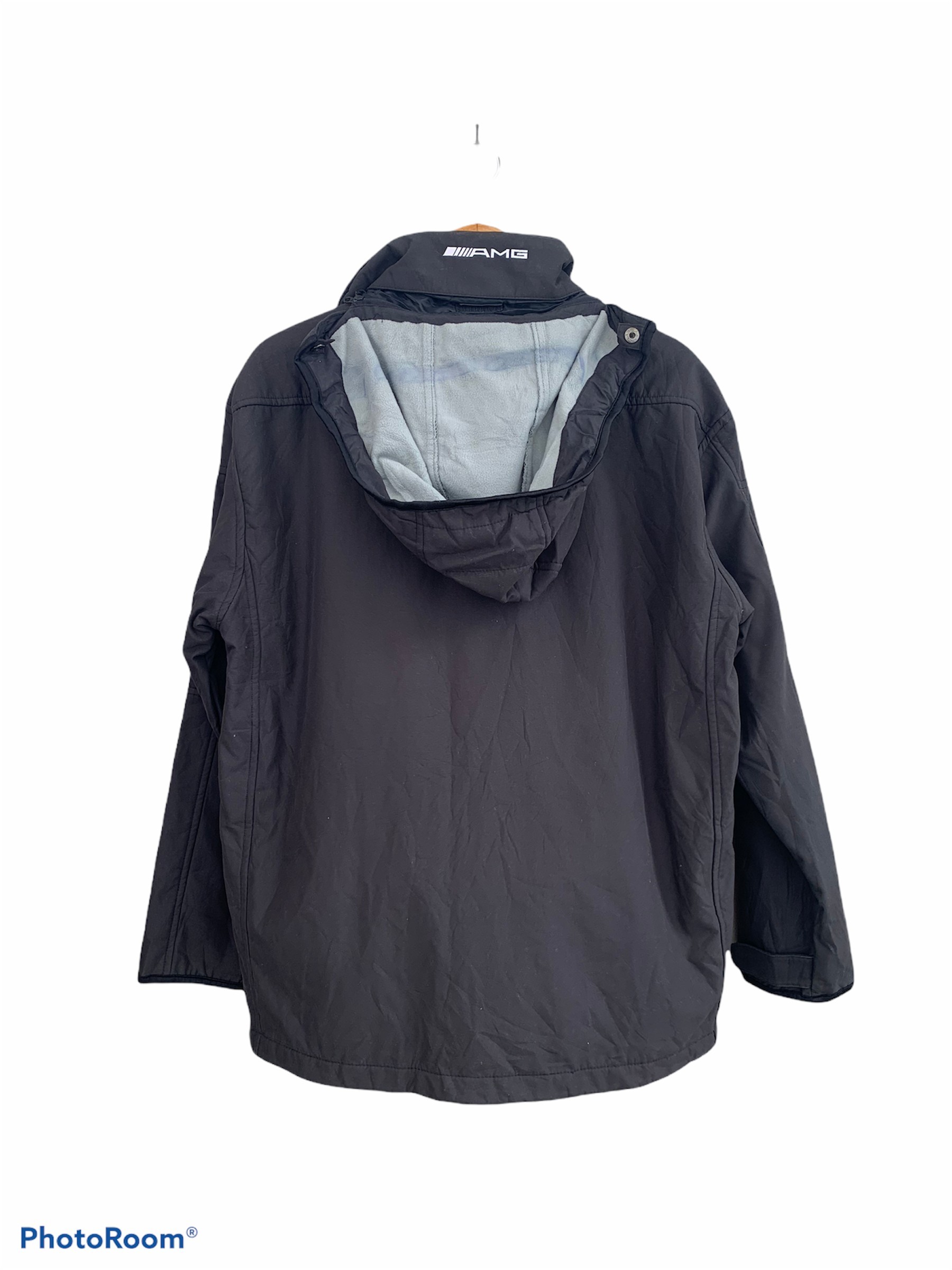 Racing - Vintage AMG Mercedes Hoodie Jacket - 4