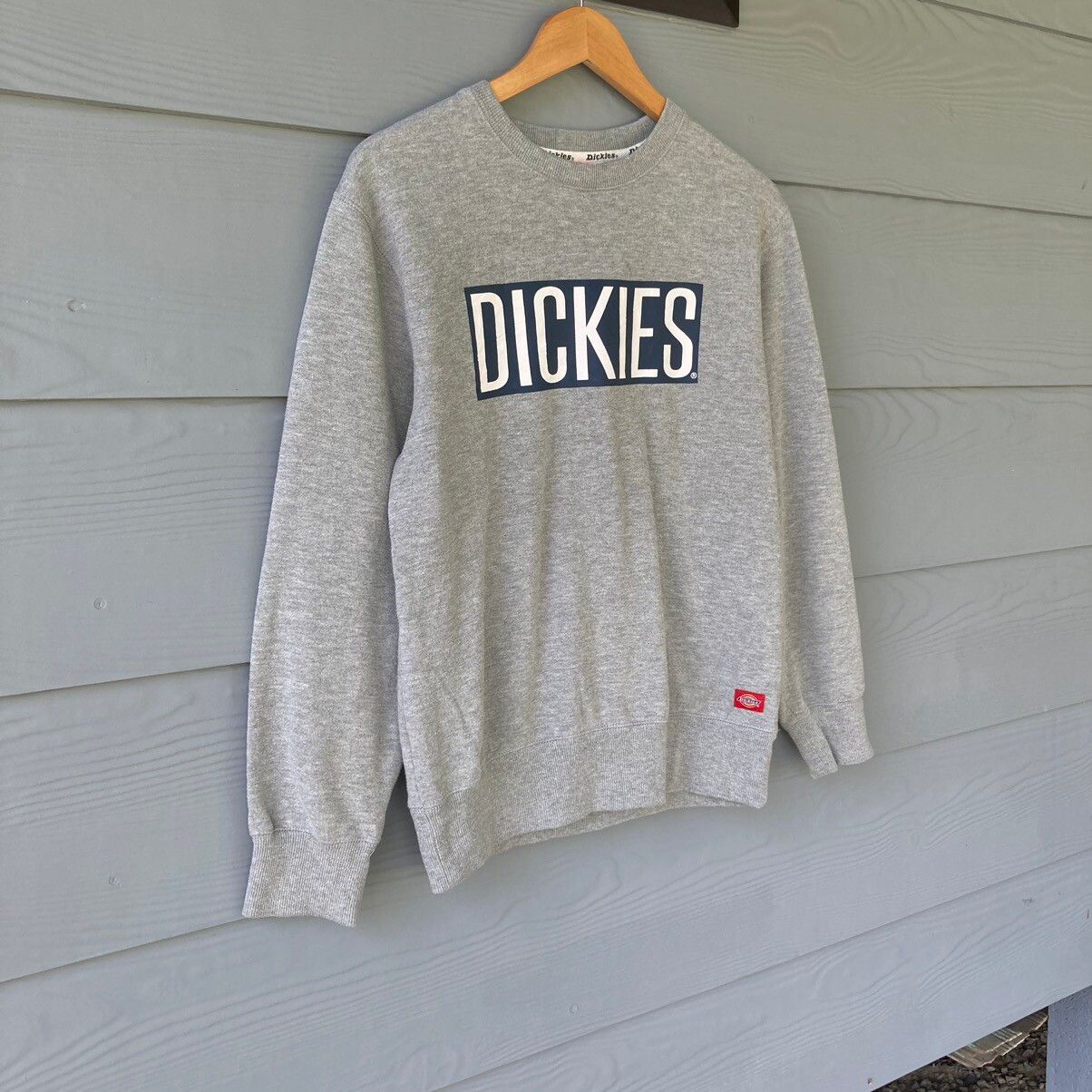 Vintage - 90s Dickies Grey Sweatshirt - 2