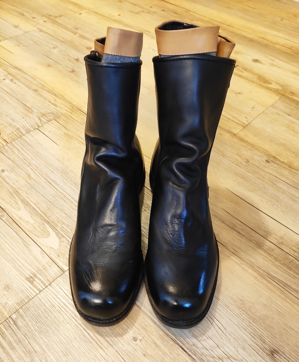 GRAIL!AW09 Distressed layered boots.Like Sacai or Guidi - 6