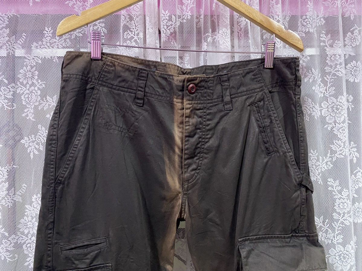 Archival Clothing - RARE🔥 FCUK BONDAGE MULTIPOCKET 15 SUNFADED CARGO PANTS - 7