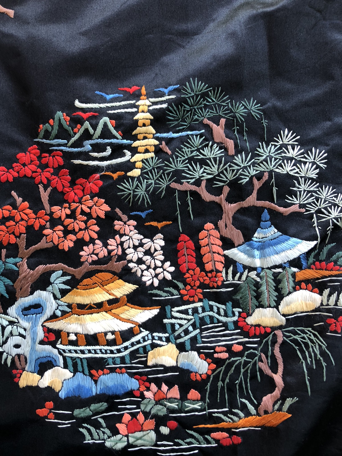 Japanese Brand - Vintage Kimono Embroidered design - 4
