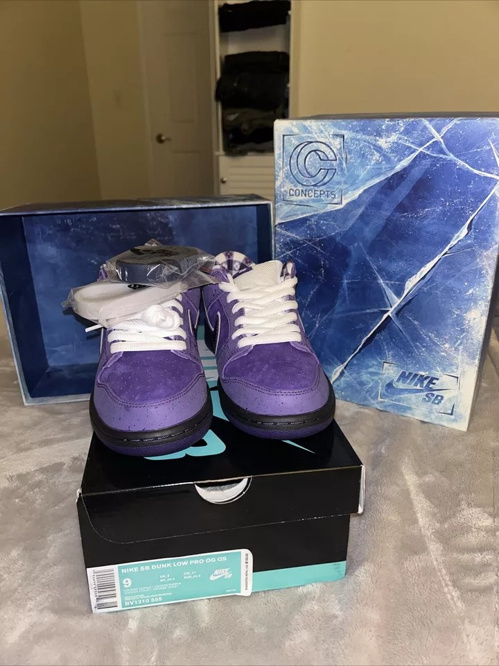 Nike SB Dunk Low Concepts Purple Lobster (Special Box) - 5