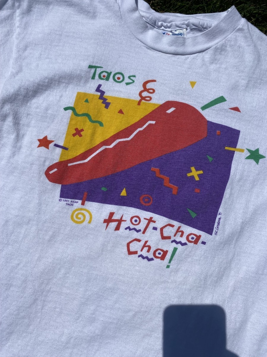 Hanes - 1991 Single Stitch ‘Hot Cha Cha’ Taos Tee - 4