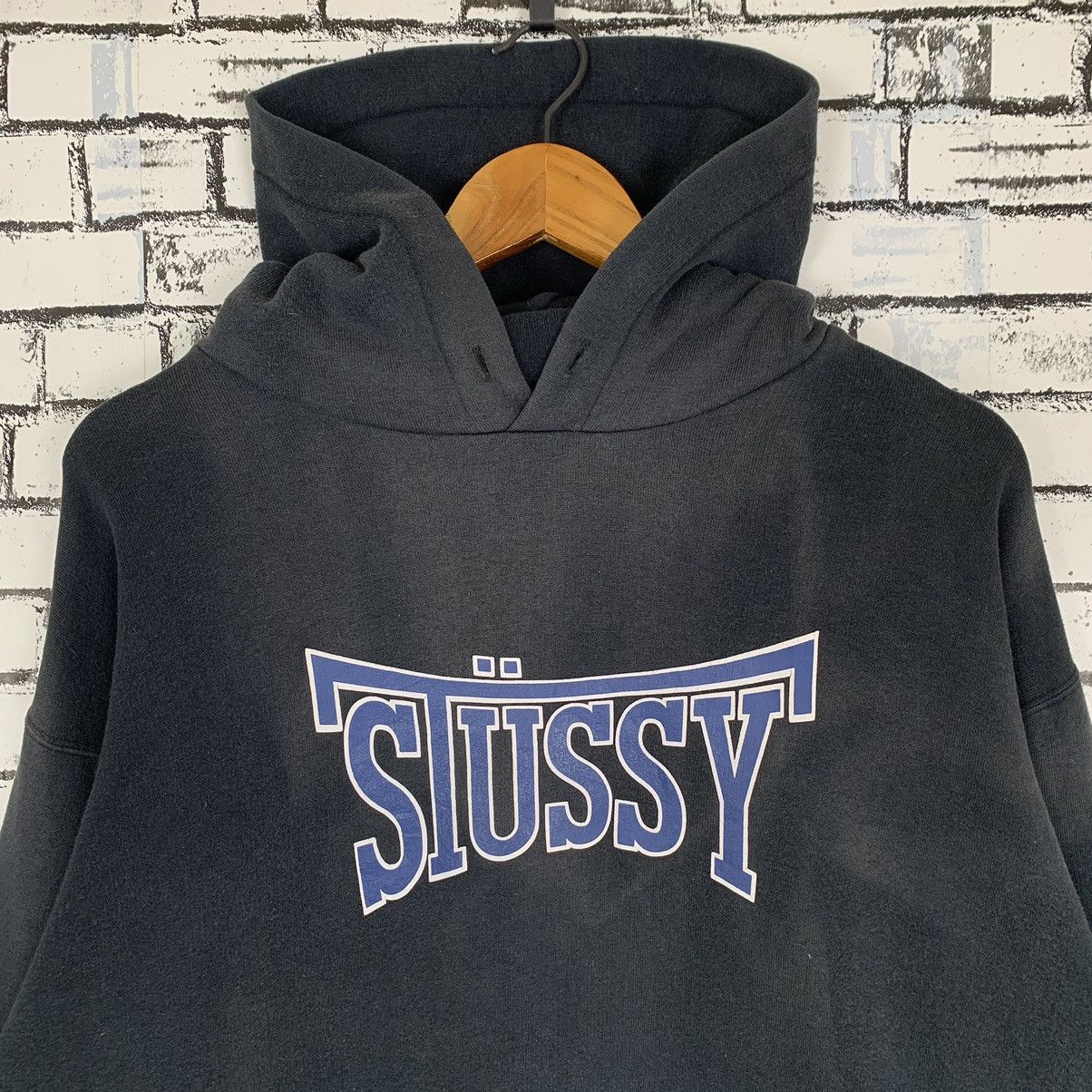 Vintage Stussy Hoodie Sweatshirt - 2