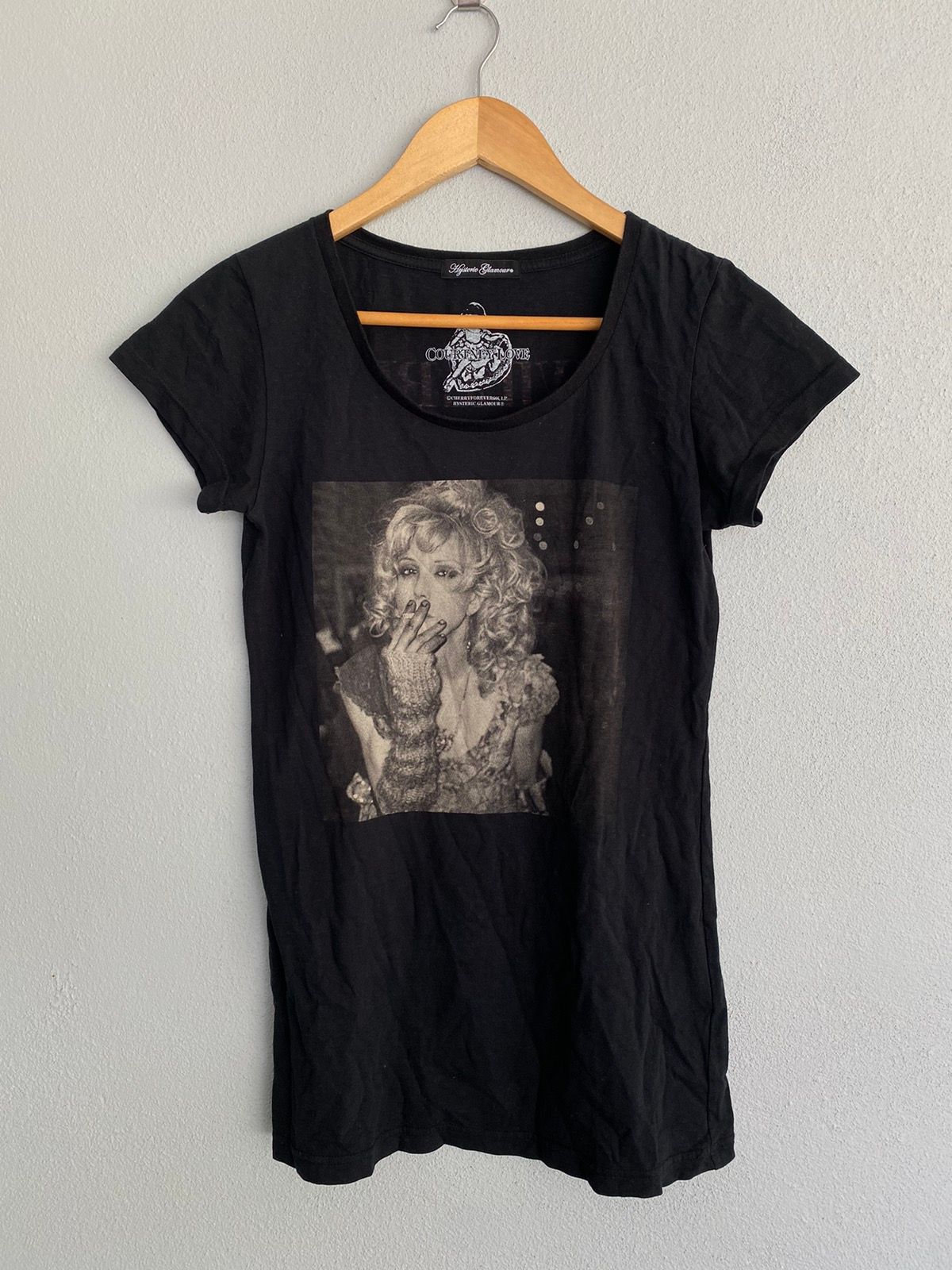 Hysteric Glamour x Courtney Love I Will Be Swan Swan tees - 1