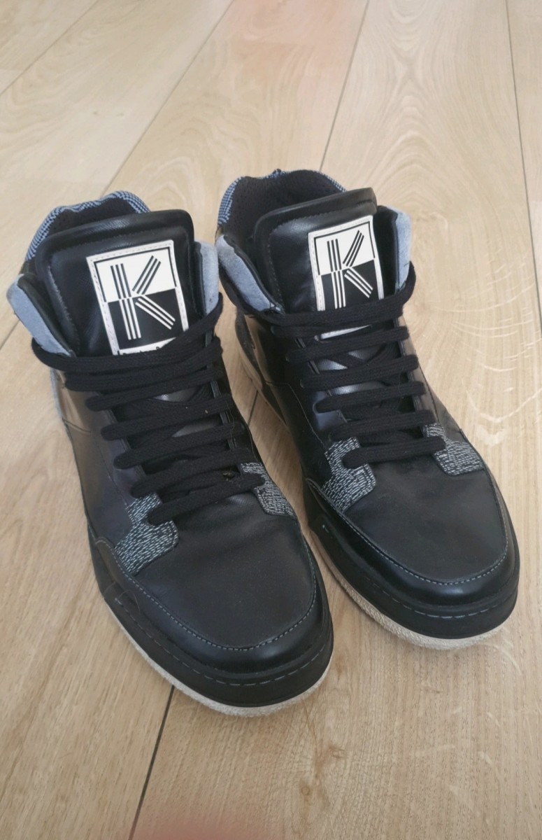 Kenzo mid ostrich leather - 1