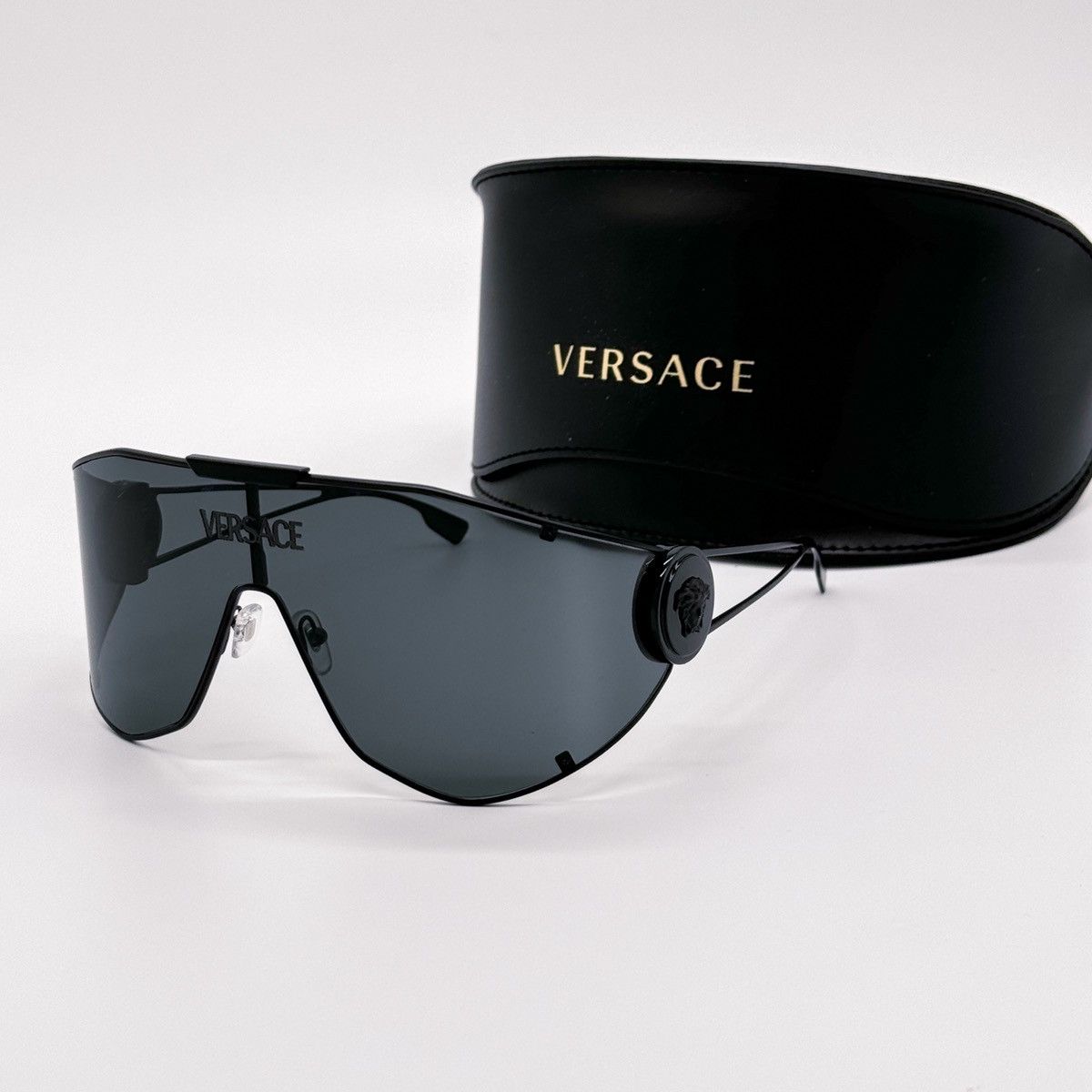 NEW VERSACE MOD 2268 1433/87 SHIELD VE2268 143387 SUNGLASSES - 1