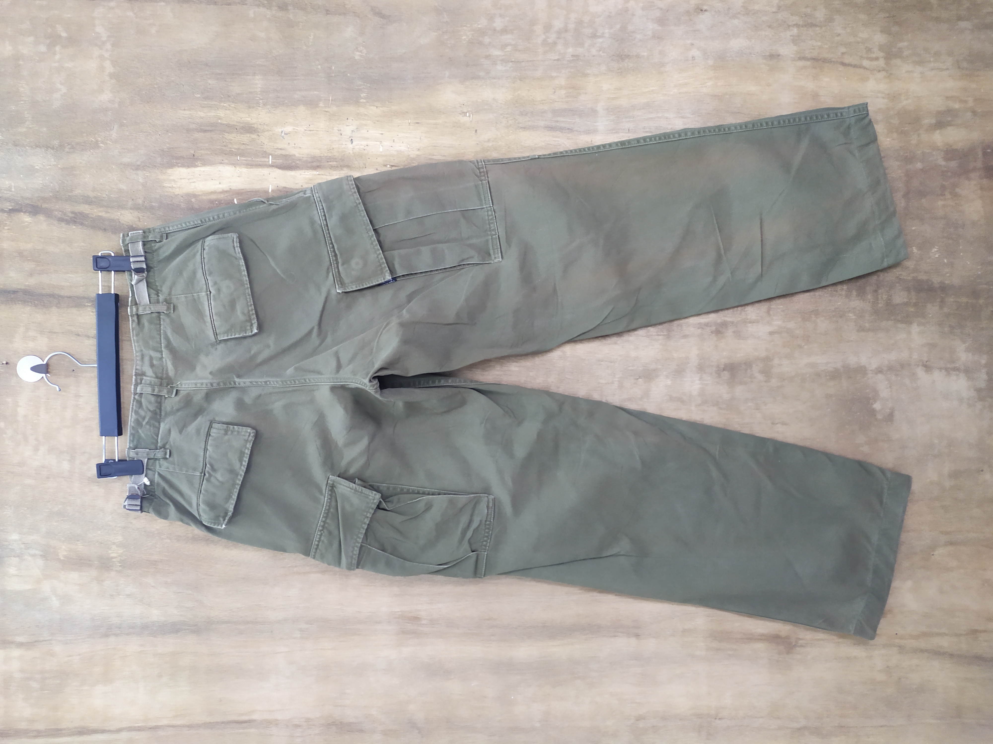 Military - AVIREX FADED CARGO PANTS - 7