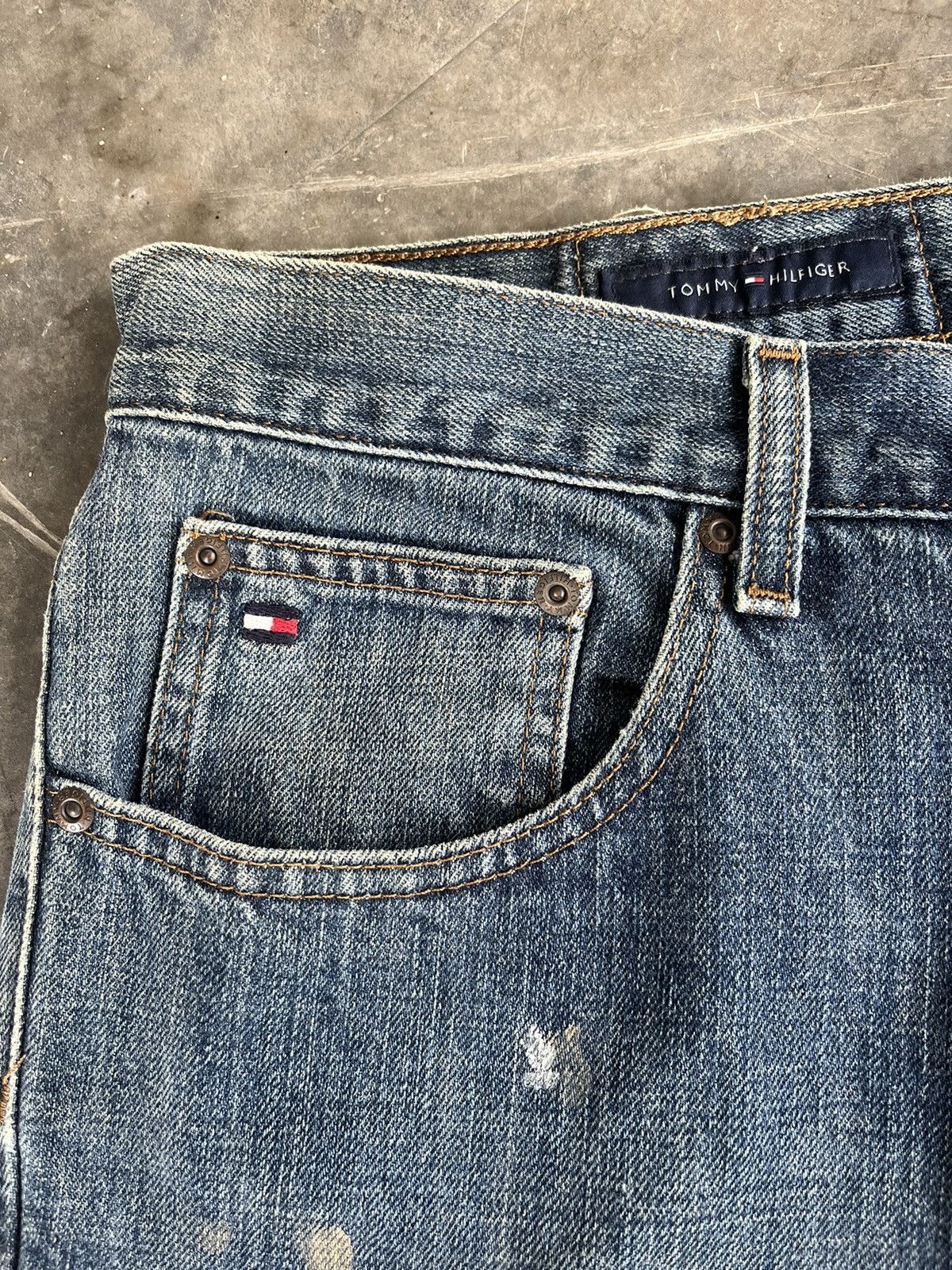 Vintage - 💥Baggy Tommy Hilfiger Denim - 13