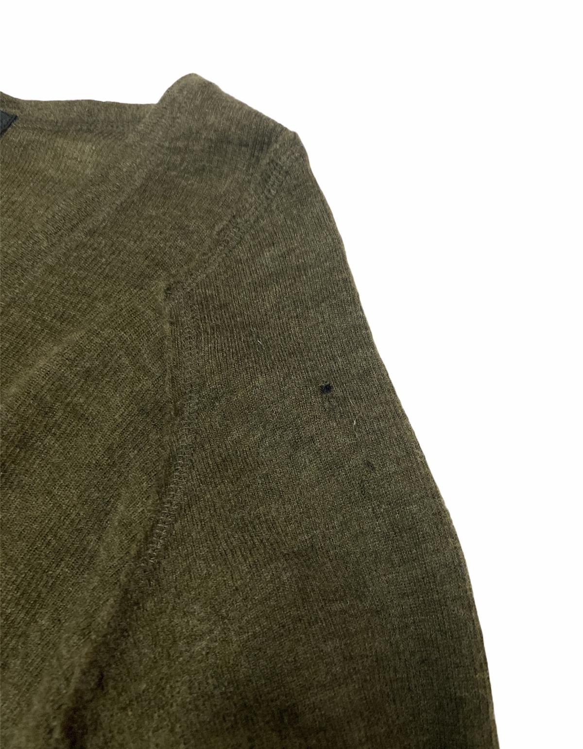 Cabane De Zucca - Japanese Brand Cabane De Zucca Dark Green Knit Sweater - 6