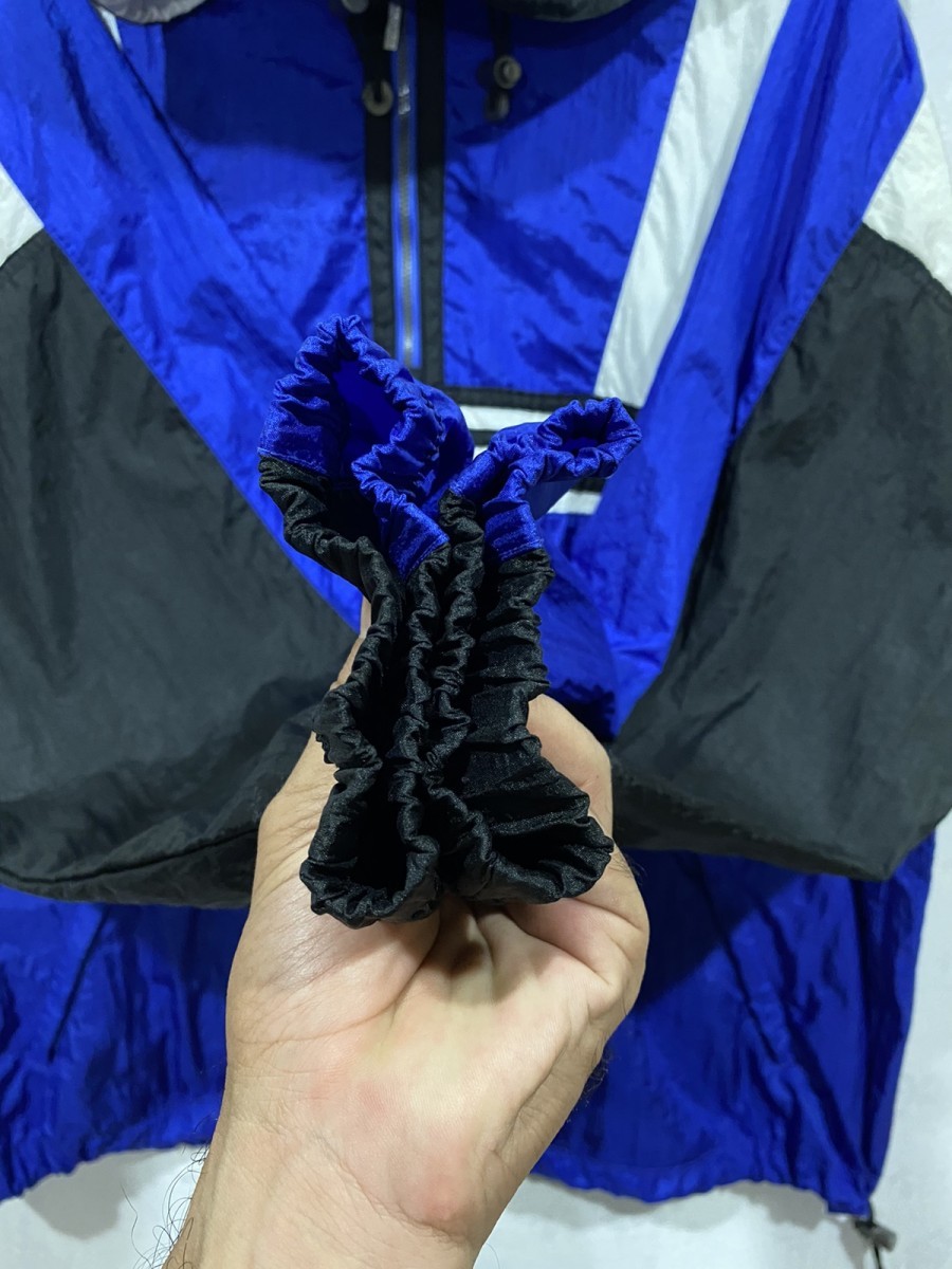 Vintage 90's Adidas Pullover Hoodie Nylon Track Jacket - 5