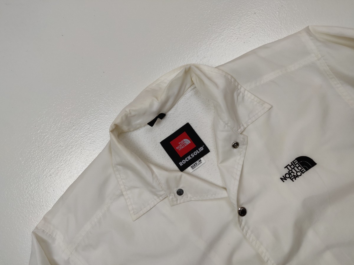 Rock Solid White Coach Jacket Outerwear - 2