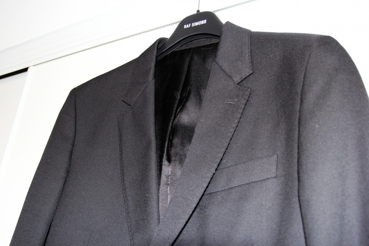 BNWT AW20 BLACK TWILL TWO-BUTTON BLAZER 50 - 4